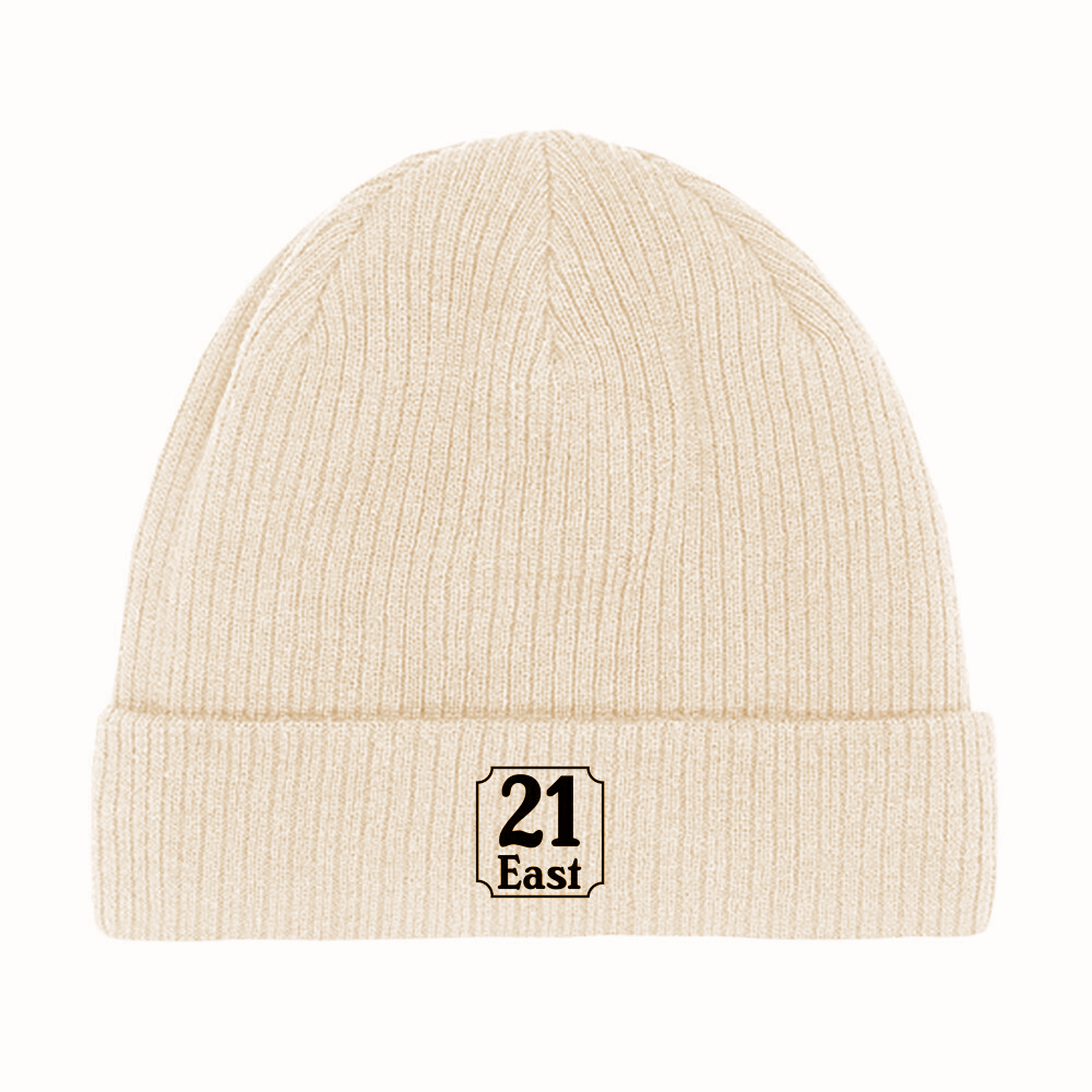 Beechfield 21East Beanie mit 100% Bio-Baumwolle