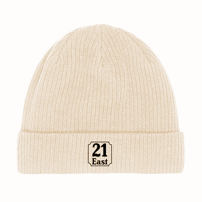 Beechfield 21East Beanie mit 100% Bio-Baumwolle